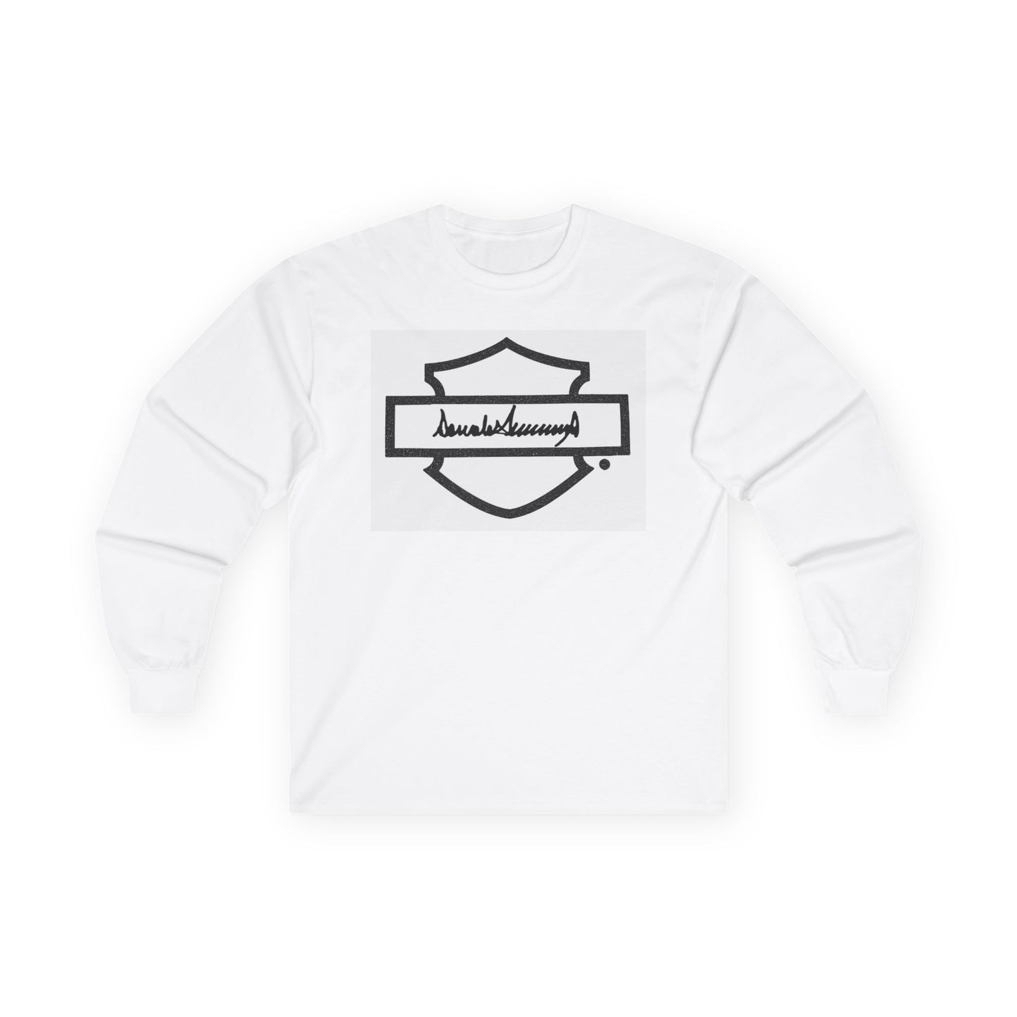 Trump Signature Bar and Shield Long Sleeve Tshirt