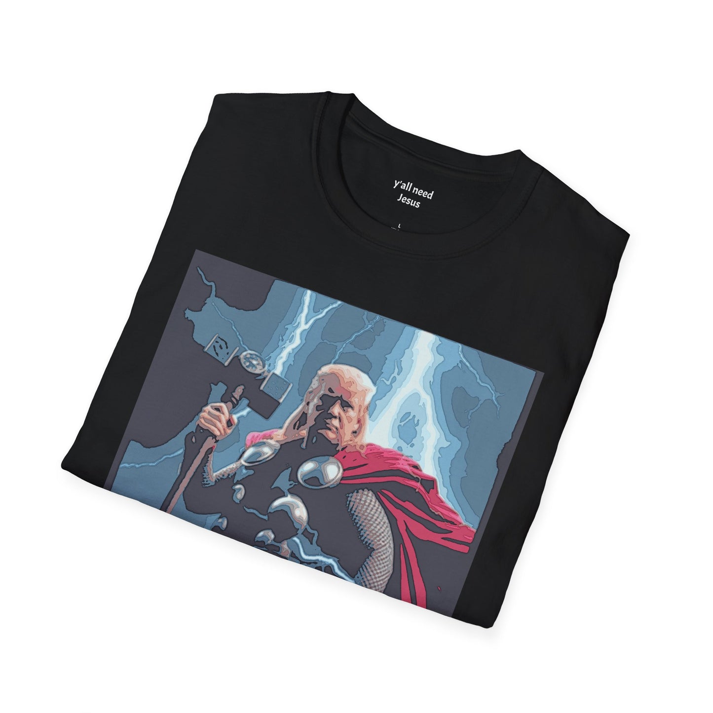 Funny Trump God of Thunder Short Sleeve Tshirt