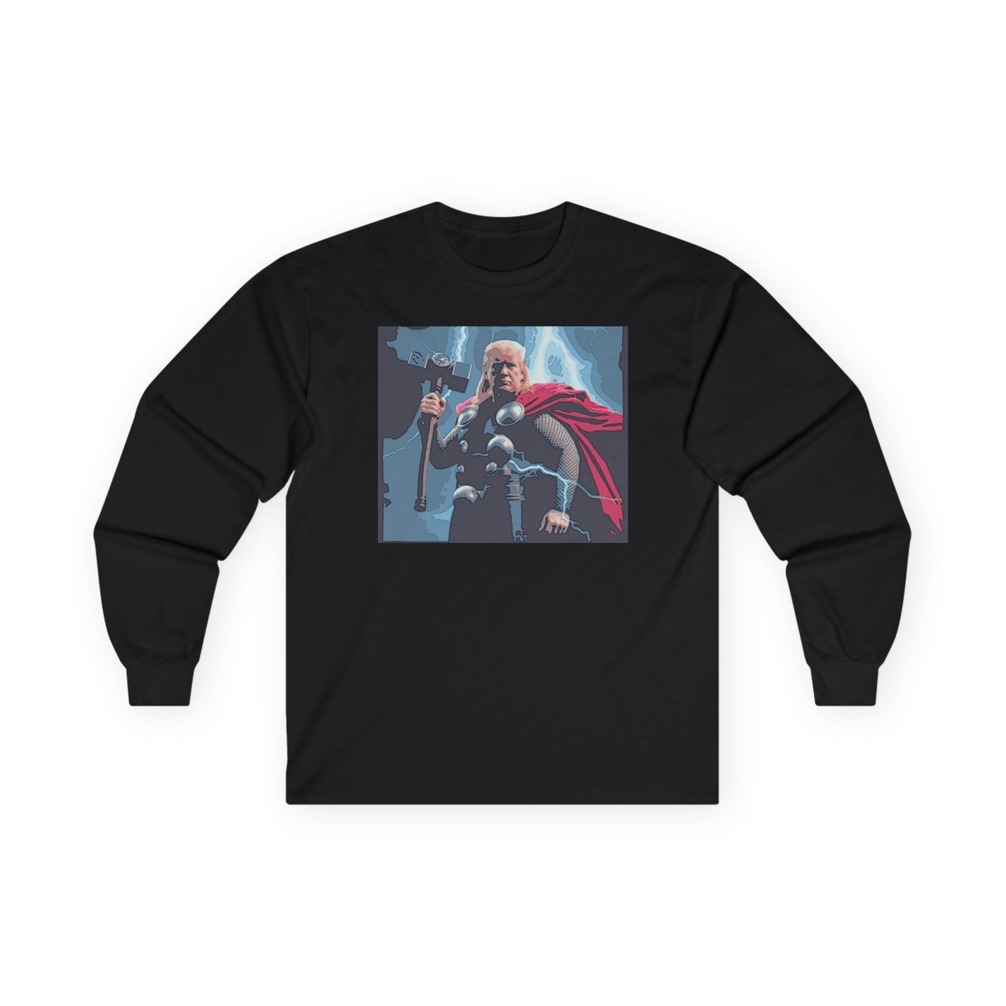 Funny Trump God of Thunder Long Sleeve Tshirt