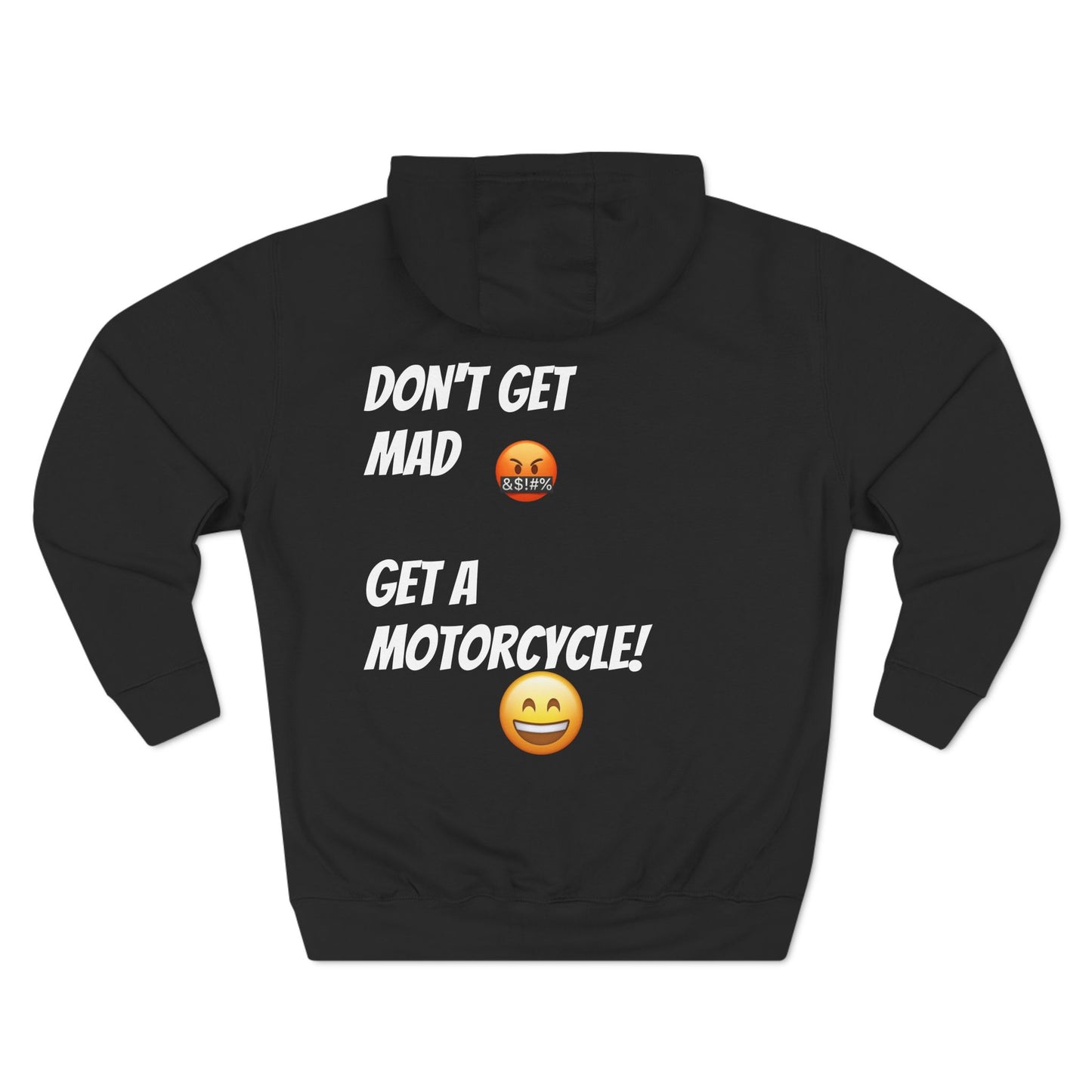 Lane Splitter Funny Emoji Hoodie