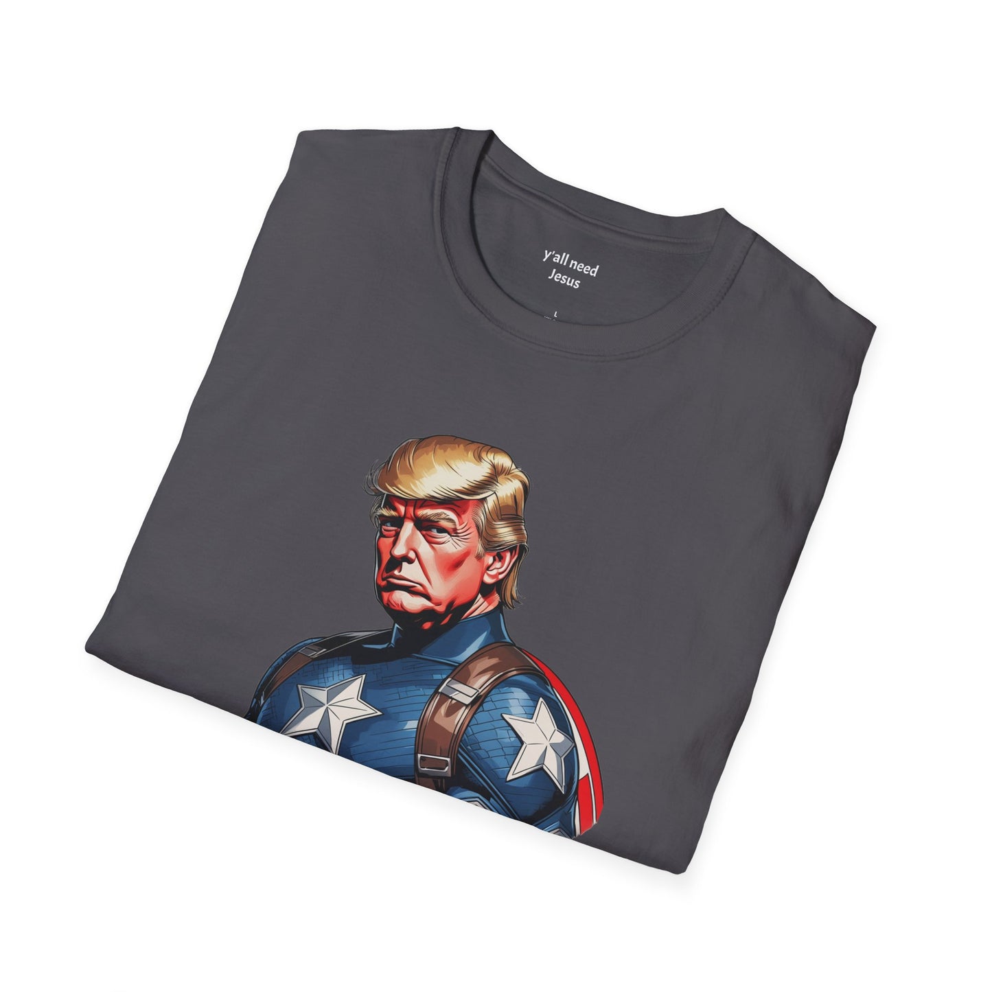 Captain Make America Great Again Short Sleeve Tshirt