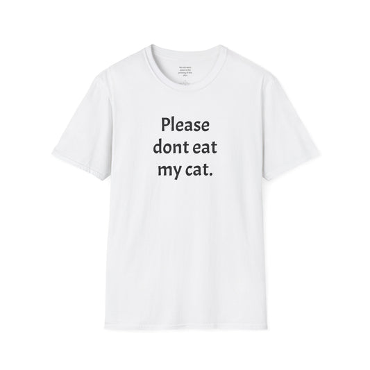 Please Dont Eat My Cat Short Sleeve